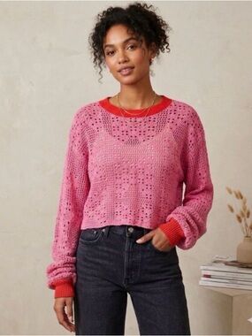 Free People Home Run Sweater Size XS